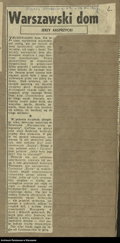 image.from.unit.number "Ulice: Srebrna, Stara, Stara Dominikańska"