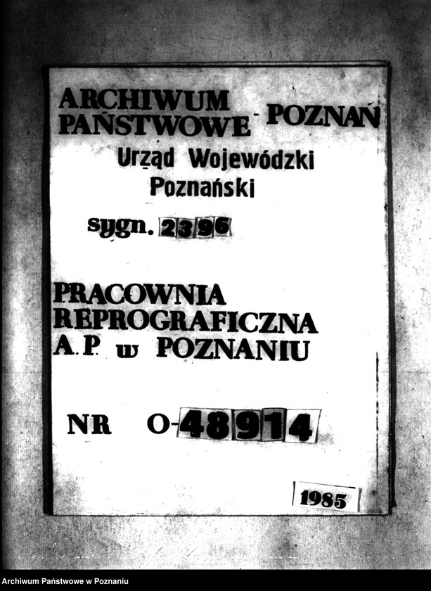 Obraz 1 z jednostki "Rejestr pomiarowy majątku Kaliska powiatu konińskiego"