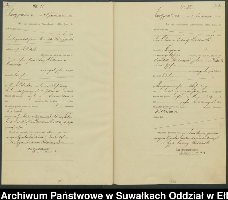image.from.unit.number "Geburts-Haupt-Register des Königlich Preussischen Standes-Amtes Landgemeinde Marggrabowa Kreis Oletzko"