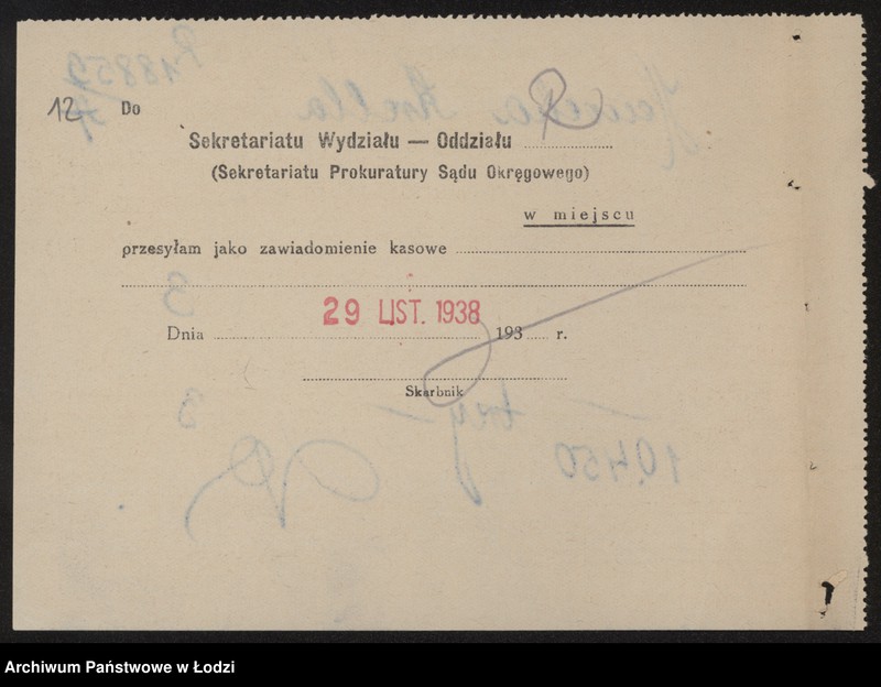 Obraz 14 z jednostki "Henoch Krell – sprzedaż żelaza"