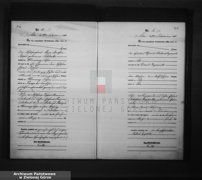 Obraz 7 z jednostki "Sterbe-Haupt-Register"