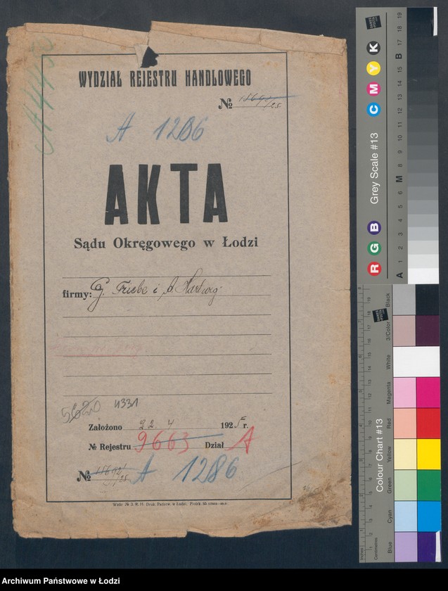 Obraz 2 z jednostki "G.Triebe i A.Hartwig- fabryka tasiem bawełnianych"