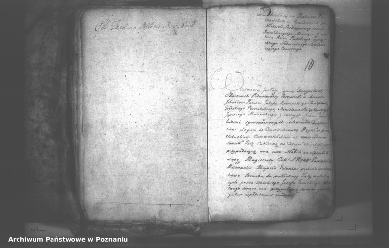 Obraz 13 z jednostki "Lib. civium, inscriptiones, relationes [protocollon]"