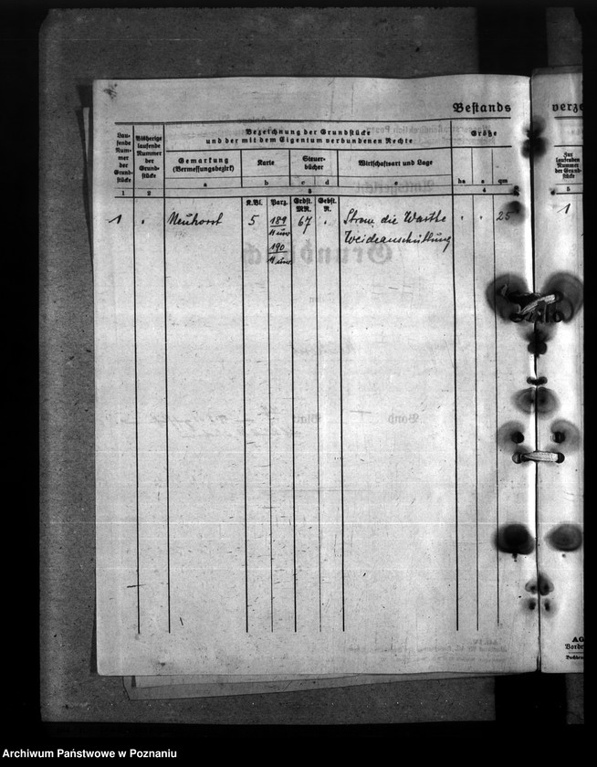 Obraz 14 z jednostki "Przejmowanie gruntów przez Dyrekcję Dróg Wodnych"