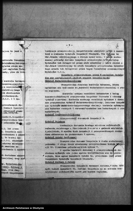 image.from.unit.number "Sprawozdania z działalności Insp. Starostw. Organizacji Wydziału"