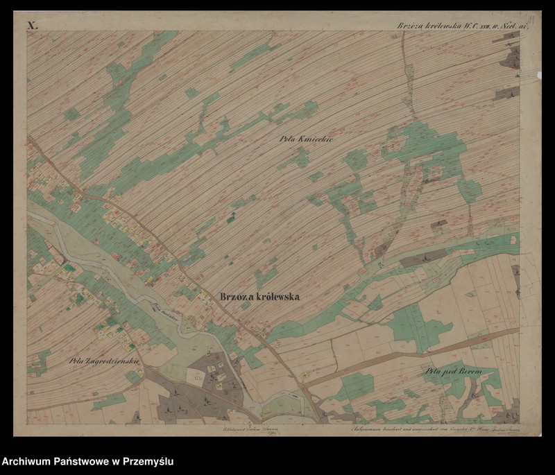 image.from.unit.number "Dorf Brzóza Królewska in Galizien Rzeszower Kreis"