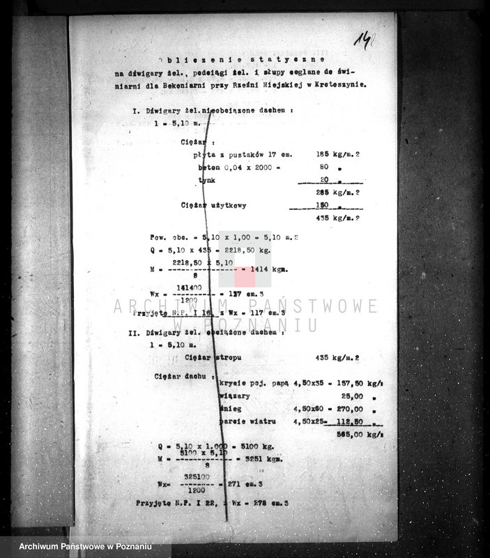 image.from.unit.number "Zatwierdzenie projektu zakładu przemysłowego /Rzeźni/ nr 460 własność Magistratu m. Krotoszyna"