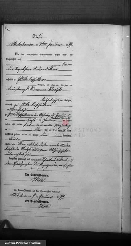 Obraz 8 z jednostki "Księga urodzeń"