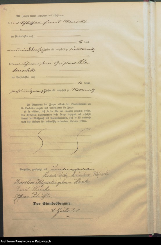 Obraz 17 z jednostki "Księga małżeństw nr 1 – 134"