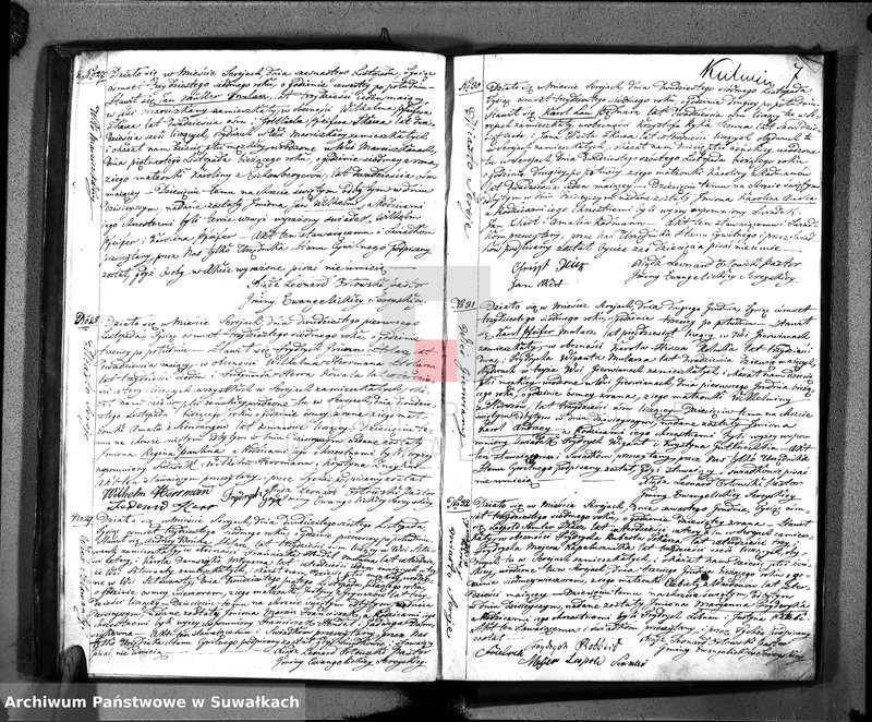 image.from.unit.number "Księga Duplikat do Zapisywania Aktów Urodzenia, Małżeństw i Zejścia dla Parafii Ewangelickiey Sereyskiey na Rok 1837"