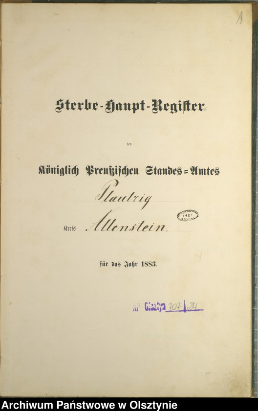image.from.unit.number "Sterbe-Haupt-Register Nr 1 - 24"