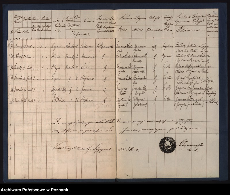 Obraz 10 z jednostki "Księga urodzeń"