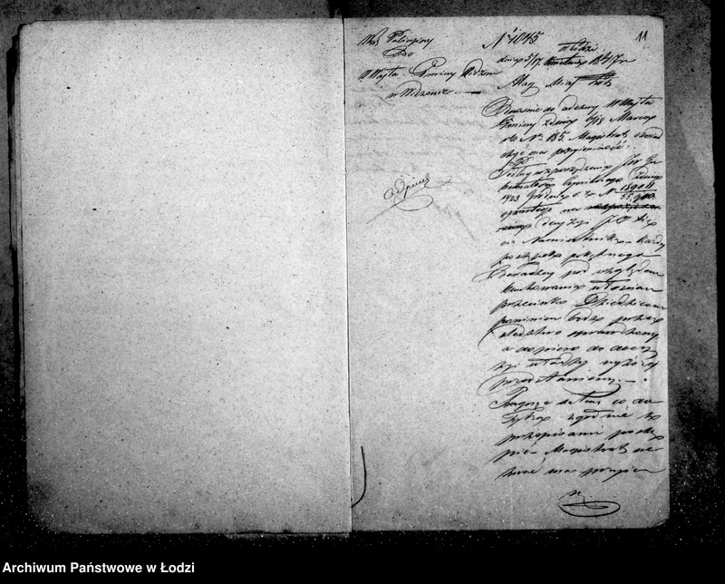 Obraz 12 z jednostki "Akta tyczące się pokątnych doradców"