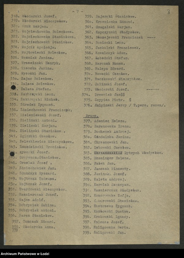 Obraz 9 z jednostki "Ankiety sprawozdawcze instruktora Komitetu Powiatowego Łódź [z załącznikami]"