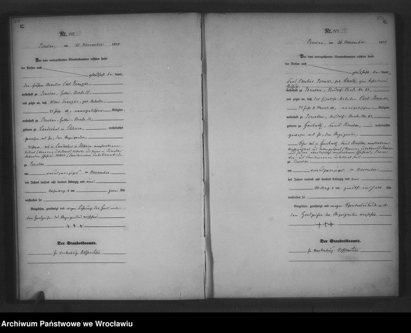 image.from.unit.number "Sterbe-Haupt-Register Breslau II 1874 Band 2"