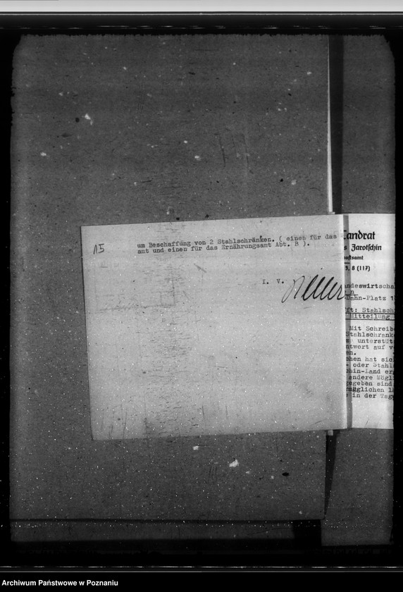 Obraz 19 z jednostki "Zuweisungen beschlagnahmter Grundstücke an Gemeinde-, Kreis- und Reichsverwaltungen"