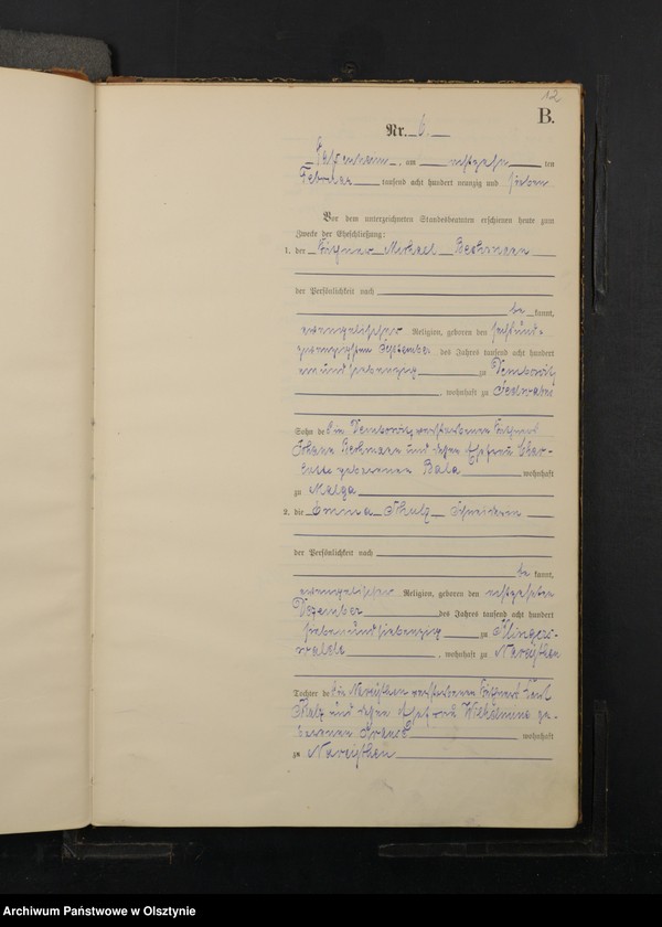 image.from.unit.number "Heiraths-Haupt-Register Nr 1 - 40"