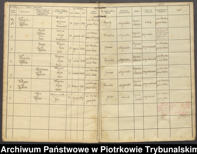 image.from.unit.number "[Księga ludności stałej wsi Strzałków]"