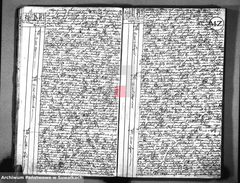 image.from.unit.number "Akta urodzonych gminy sereyskiey od 1-go maja 1809"