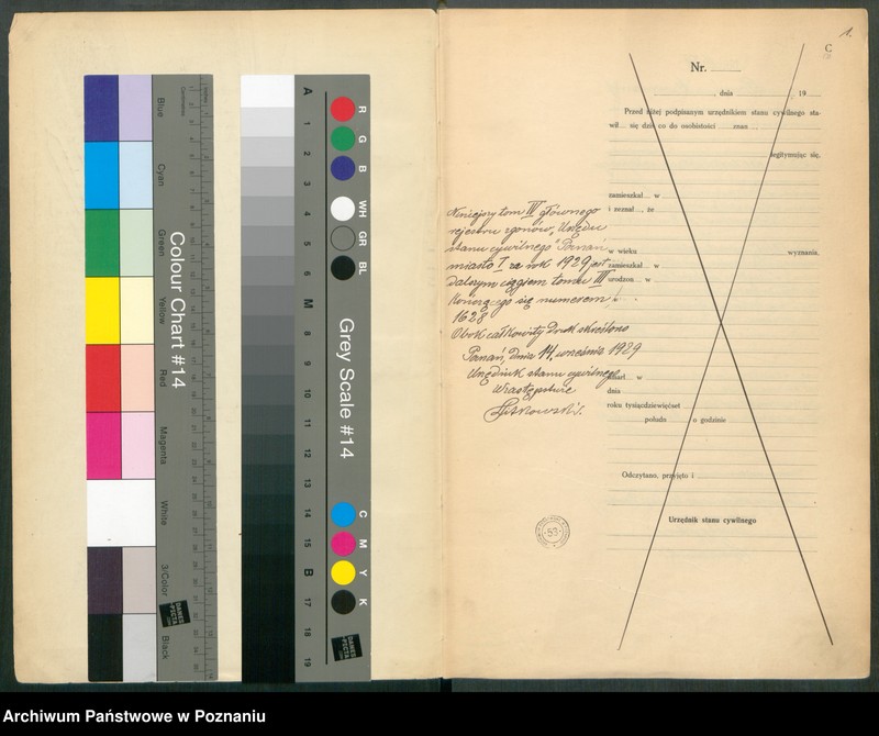 Obraz 3 z jednostki "Księga miejscowa zgonów tom IV [Rejestr główny zgonów]"