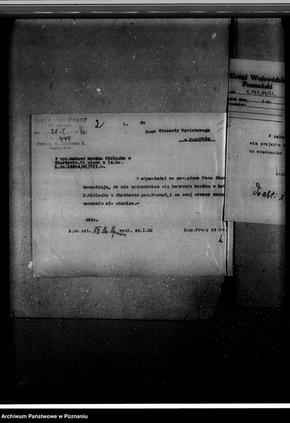 Obraz 6 z jednostki "Zatwierdzenie projektu zakładu przemysłowego ogrodnictwa A. Mielocha w Białej Górze powiat poznański"