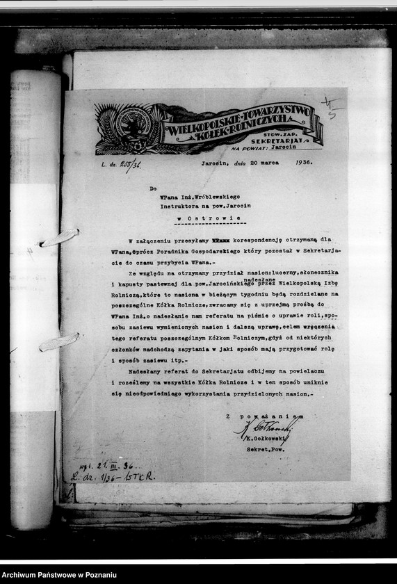 Obraz 9 z jednostki "Okólniki Centrali Poznań"