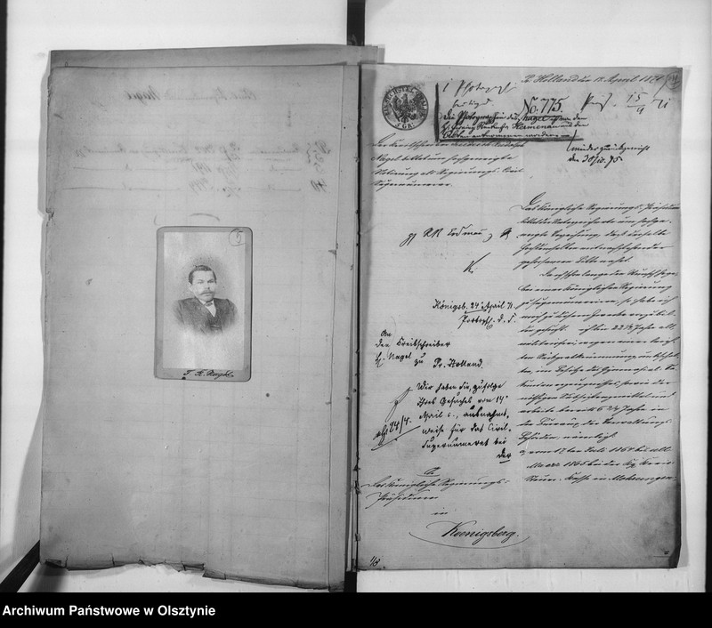 image.from.unit.number "Regierungs Sekretär Nagel [Friedrich Rudolf]"