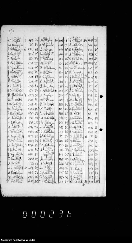 Obraz 14 z jednostki "Wykazy wekslowe Kasy Pożyczkowej"