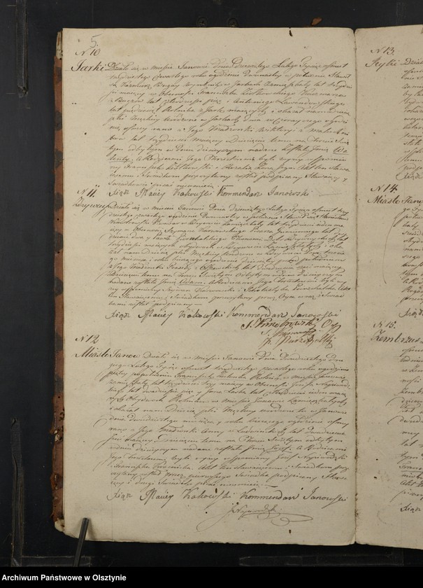 image.from.unit.number "Akta Urodzenia, Zeyścia y Małżeństw Gminy Janowskiey Obwodu Przasnyskiego Wojewodztwa Płockiego za Rok 1834"
