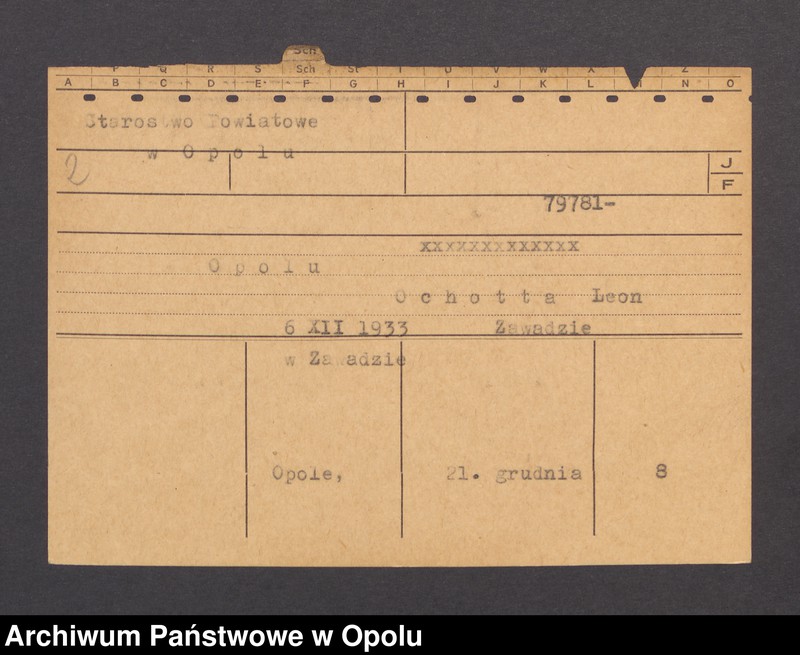 Obraz 4 z jednostki "[Czedinska Josef, zam. Ratibor]"