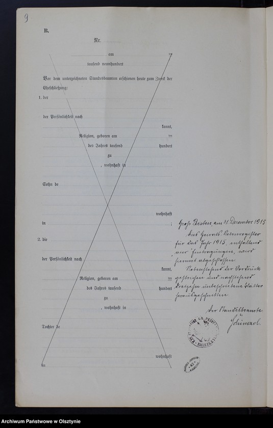 image.from.unit.number "Heiraths-Neben-Register Nr 1 - 4 [ Księga małżeństw - wtóropis ]"