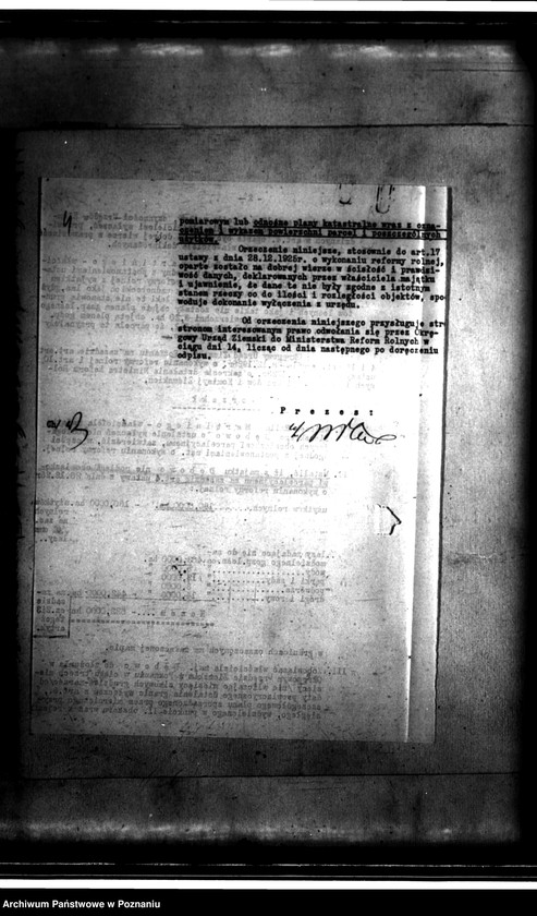 Obraz 8 z jednostki "Sprawy wyłączenia z art. 4/5 ustawy o wykonaniu reformy rolnej majątku Dębowo powiatu wyrzyskiego"