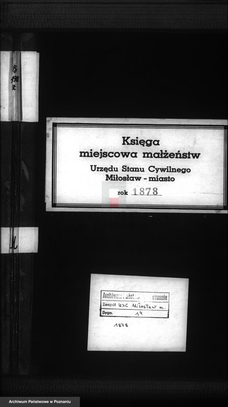 Obraz 1 z jednostki "Księga małżeństw"