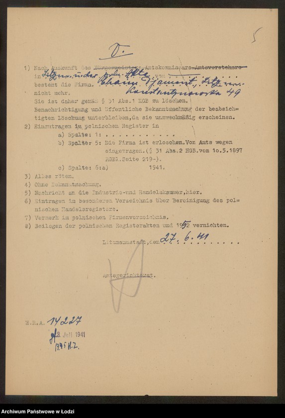 Obraz 7 z jednostki "Chaim Djament- sprzedaż naczyń kuchennych"