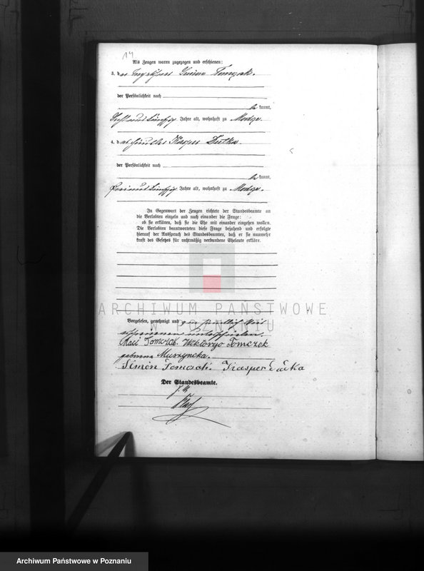 Obraz 16 z jednostki "Księga małżeństw"