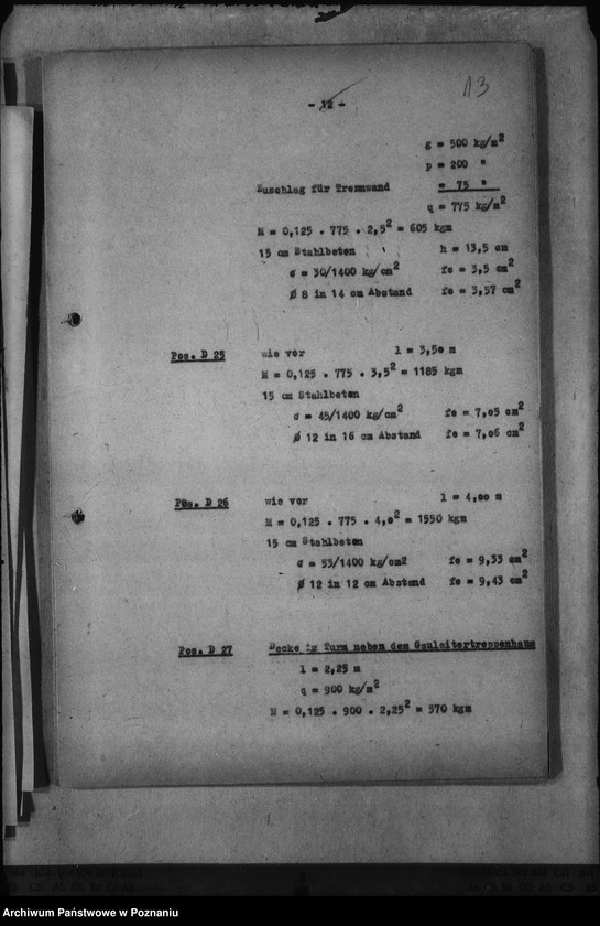 Obraz 17 z jednostki "Opis statyczny zamku w Poznaniu - I"