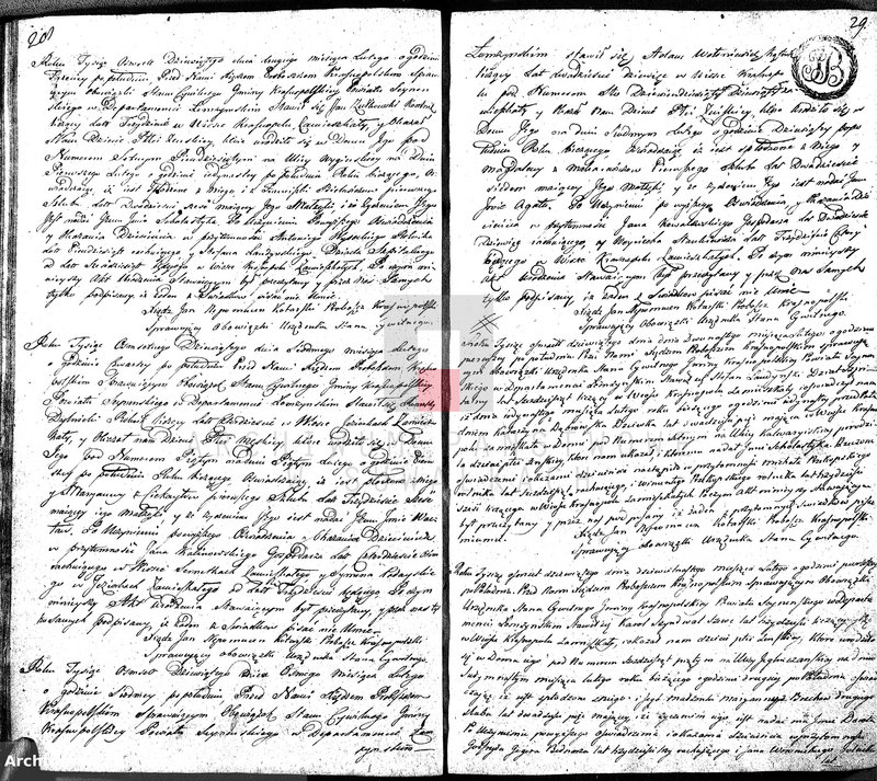 image.from.unit.number "Akta Cywilne Urodzonych Gminy Krasnopolskiey Powiatu Seyneńskiego Departamentu Łomżyńskiego od R.1808 Maia."