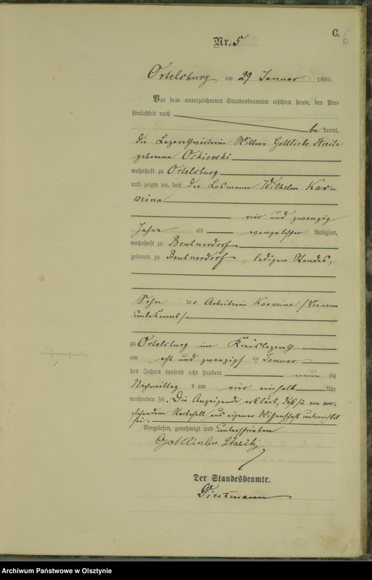 image.from.unit.number "Sterbe-Haupt-Register Nr 1 - 90"