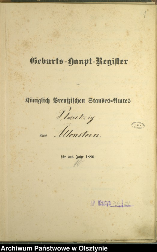 image.from.unit.number "Geburts-Haupt-Register Nr 1 - 49"