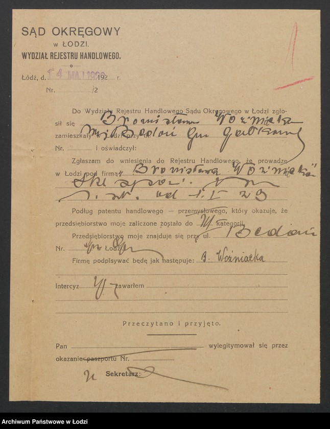 Obraz 3 z jednostki "Bronisława Woźniacka- sklep spożywczy, wieś Bedoń"