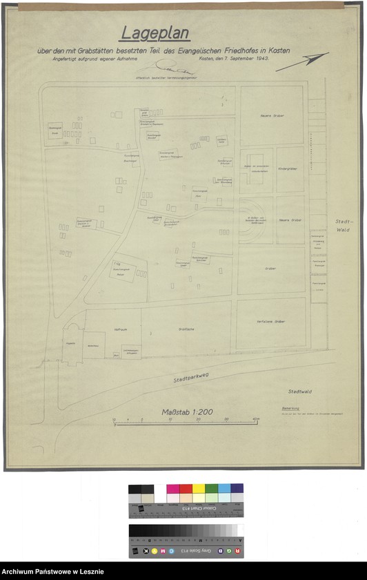Obraz z jednostki "Kościan miasto. Cmentarz ewangelicki - koncepcja i zagospodarowanie"