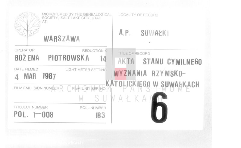 image.from.unit.number "Dowody z Gminy Suwalskiey z Roku 1824."