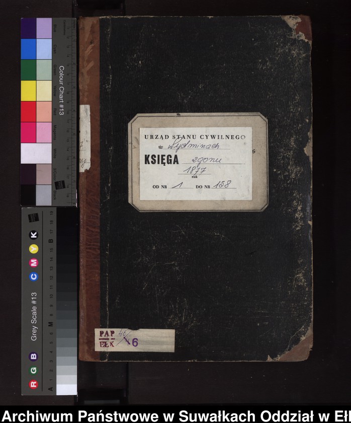 image.from.unit.number "Sterbe-Neben-Register des Preussischen Standes-Amtes Widminnen Kreis Loetzen"