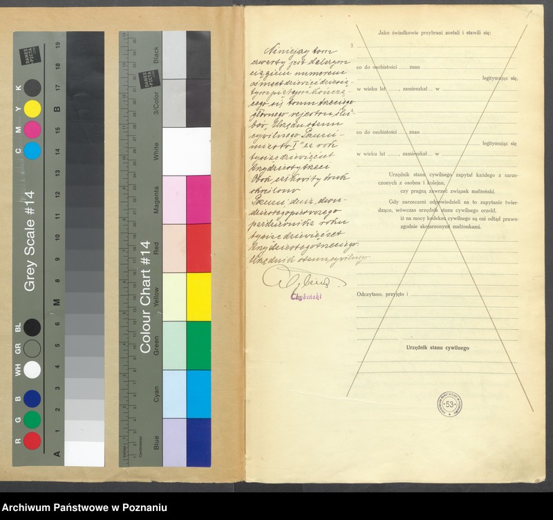 Obraz 3 z jednostki "Księga miejscowa małżeństw tom IV [Rejestr główny małżeństw]"