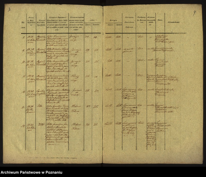 Obraz 5 z jednostki "Księga małżeństw"
