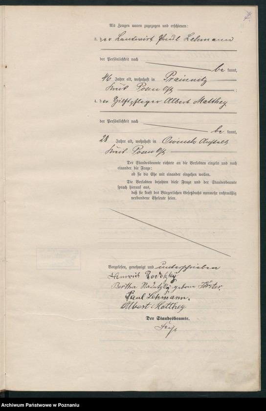 Obraz 10 z jednostki "Heiraths-Haupt-Register"