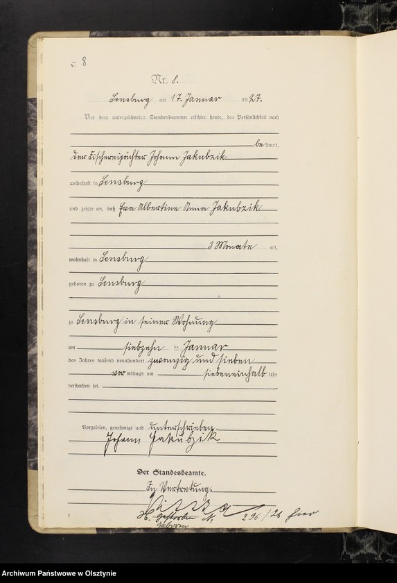 image.from.unit.number "Sterbe-Haupt-Register Nr 1-211"