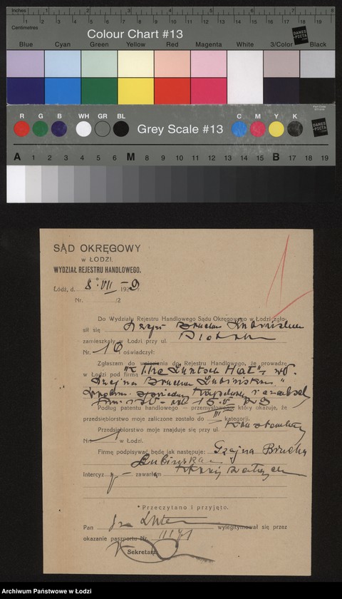 Obraz 3 z jednostki "Szajna Brucha Lubińska – The Luntsch Hat – sprzedaż kapeluszy i czapek"