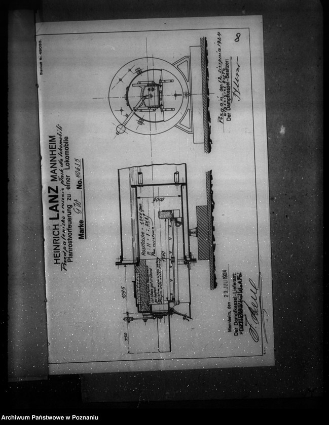 Obraz 12 z jednostki "Młyn parowy w Kiszewku, pow. obornicki własność St. Turno nr woj 114"