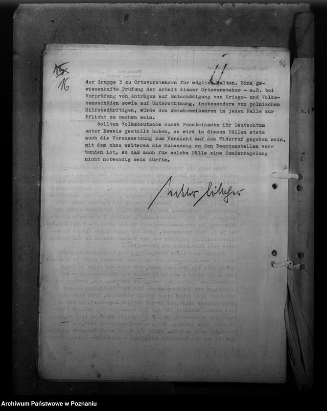 Obraz 20 z jednostki "Berufung von Staatsangehörigen auf Widerruf zu Gemeindebeamten"